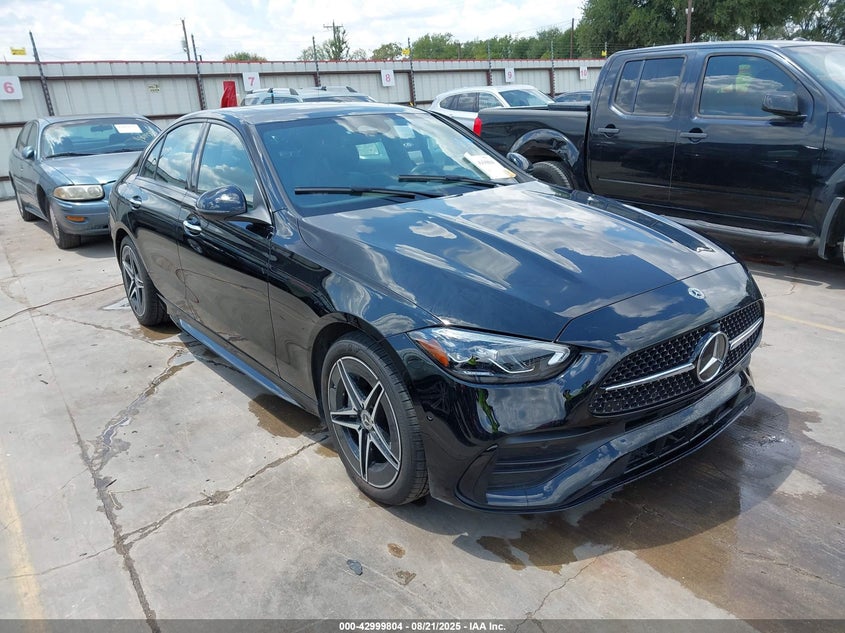 2024 Mercedes-Benz C 300 black sedan gasoline W1KAF4GB1RR211868 photo #1
