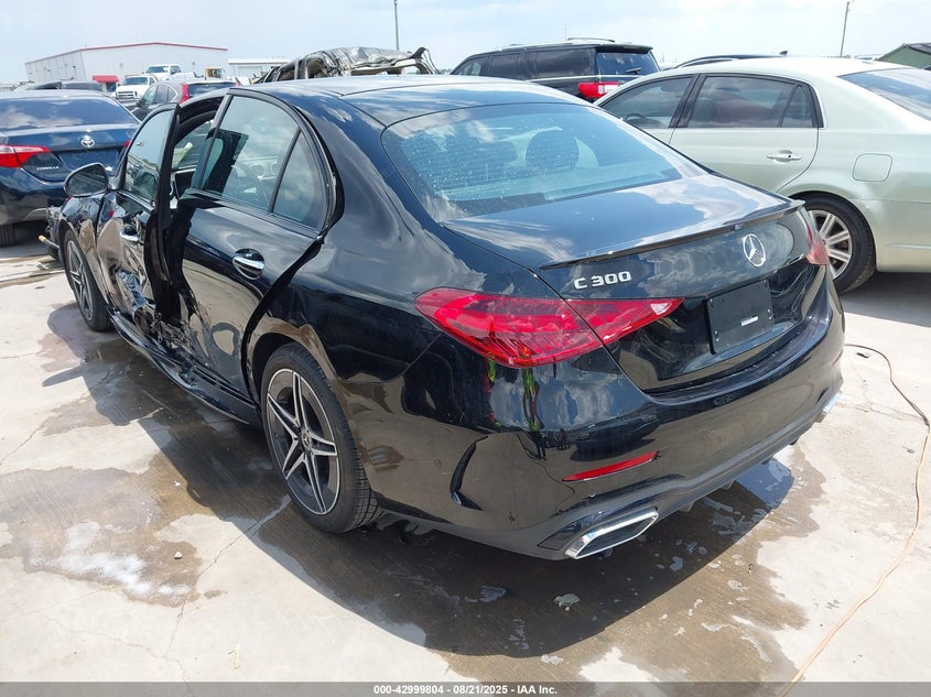 2024 Mercedes-Benz C 300 black sedan gasoline W1KAF4GB1RR211868 photo #4