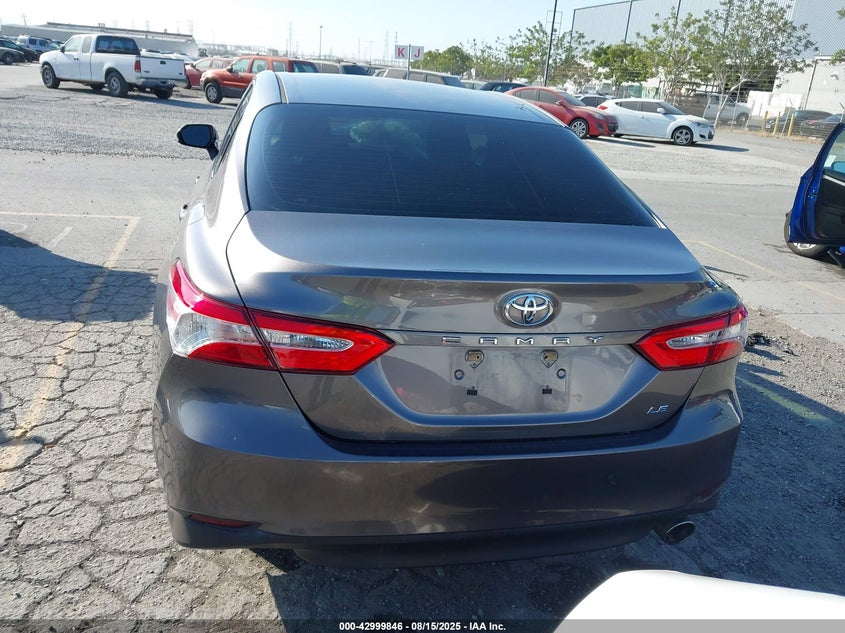 2018 TOYOTA CAMRY LE - 4T1B11HK4JU060709