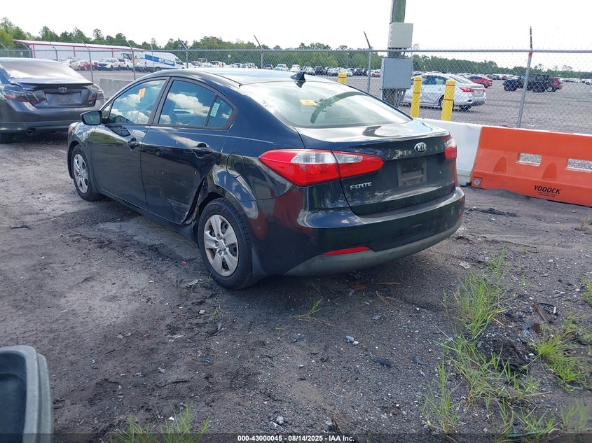 2015 KIA FORTE LX - KNAFK4A60F5287315