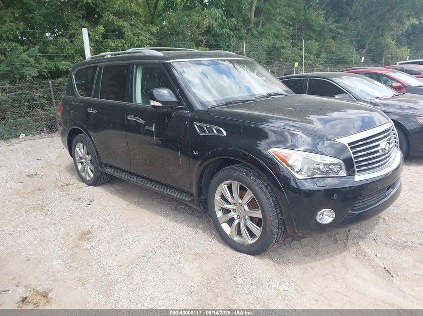 JN8AZ2NEXE9064130 2014 Infiniti Qx80 auction photo 1