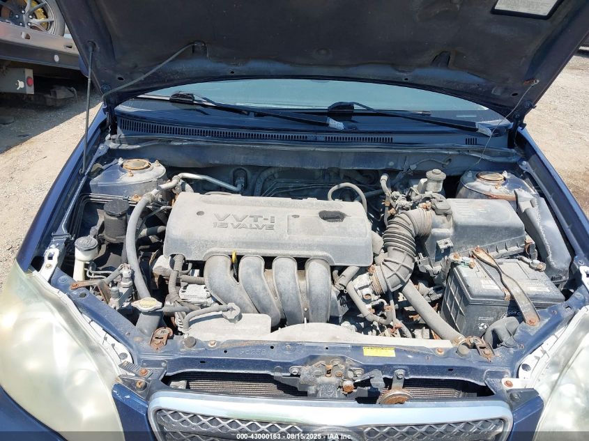 2005 Toyota Corolla S VIN: 2T1BR32E35C554414 Lot: 43000163