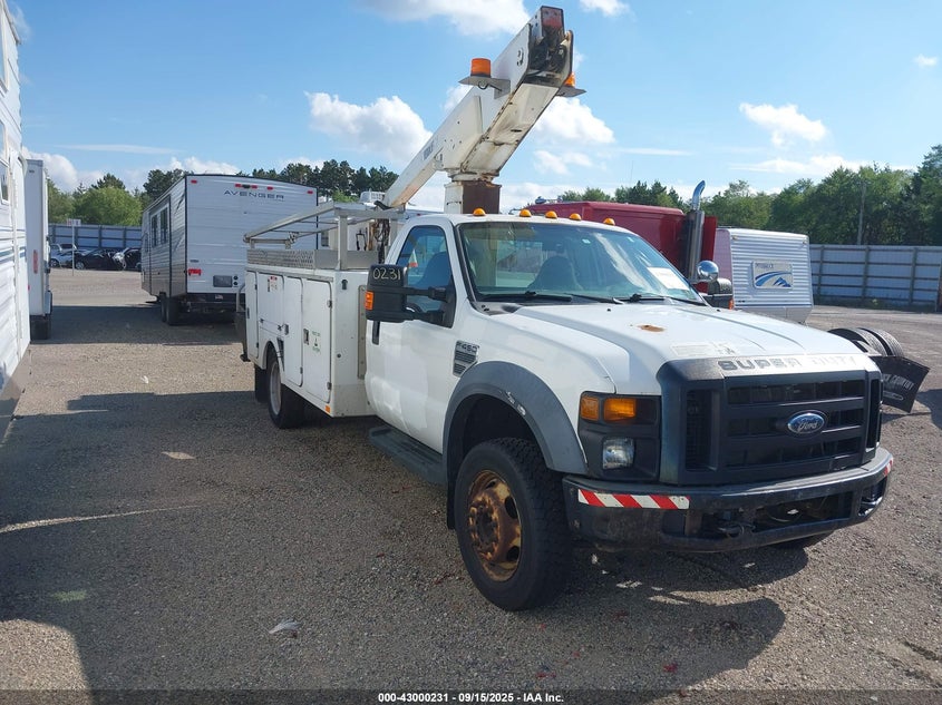 2008 Ford F-450 Chassis Xl/Xlt null truck gasoline 1FDXF46Y48ED45530 photo #1