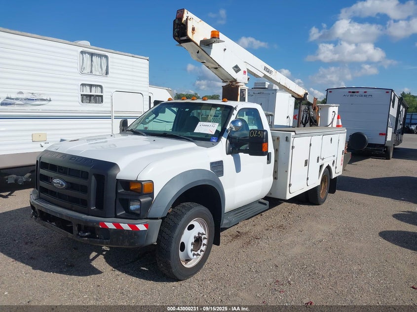 2008 Ford F-450 Chassis Xl/Xlt null truck gasoline 1FDXF46Y48ED45530 photo #3