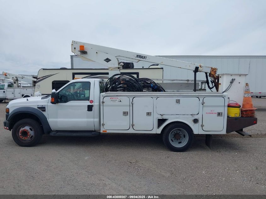 2008 Ford F-450 Chassis Xl/Xlt VIN: 1FDXF46Y38EE43321 Lot: 43000307