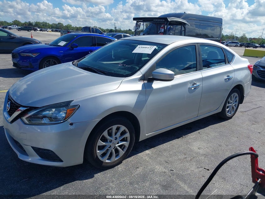 2019 NISSAN SENTRA SV 3N1AB7AP6KY228664