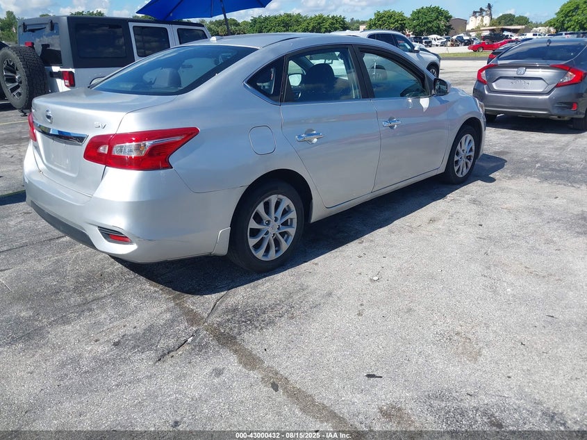 2019 NISSAN SENTRA SV 3N1AB7AP6KY228664