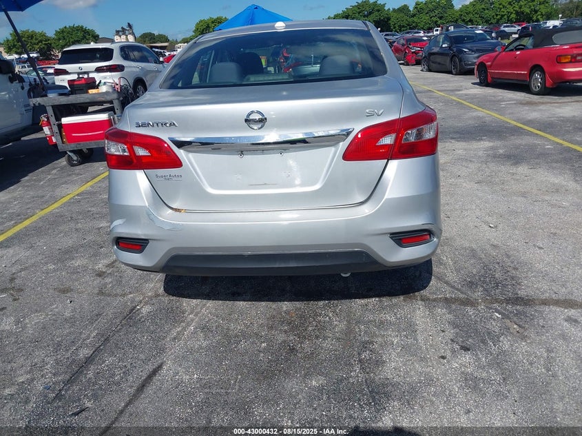 2019 NISSAN SENTRA SV 3N1AB7AP6KY228664