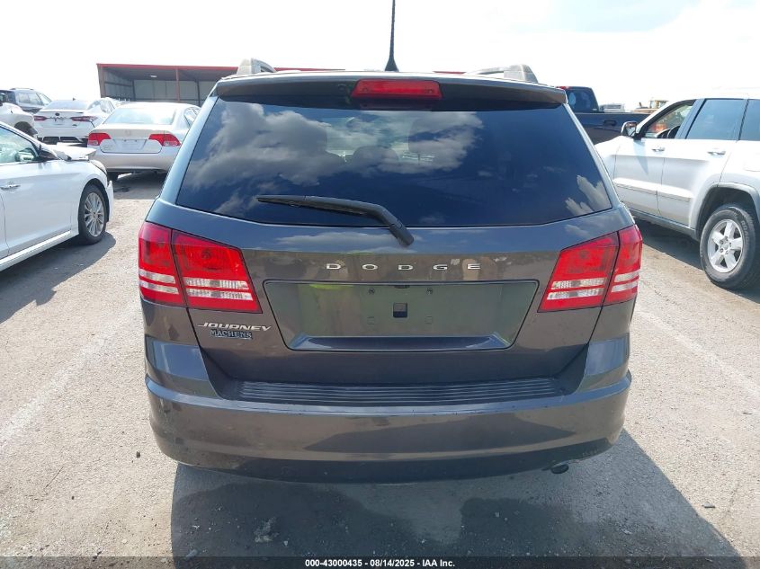 2018 Dodge Journey Se VIN: 3C4PDCAB2JT443338 Lot: 43000435