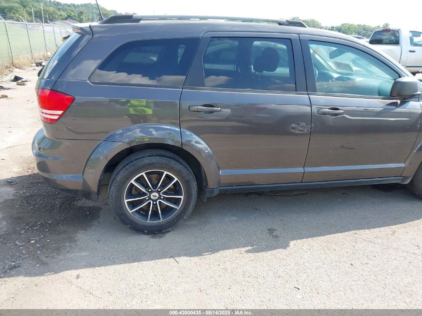 2018 Dodge Journey Se VIN: 3C4PDCAB2JT443338 Lot: 43000435