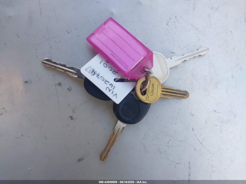 2001 GMC Savana Special VIN: 1GDJG31R611162074 Lot: 43000509