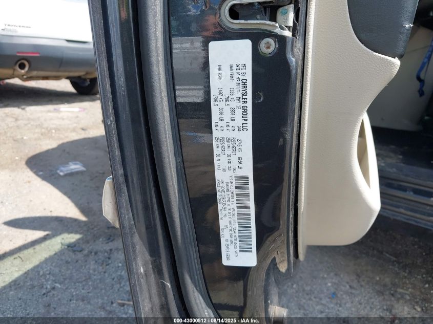 2012 Chrysler Town & Country Touring-L VIN: 2C4RC1CG6CR364284 Lot: 43000512