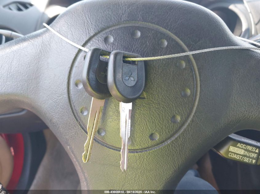 2001 Mitsubishi Eclipse Spyder Gs VIN: 4A3AE35G81E004313 Lot: 43000518