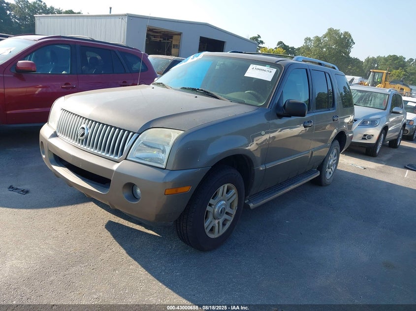 2003 Mercury Mountaineer grey other gasoline 4M2DU86W03ZJ24134 photo #3