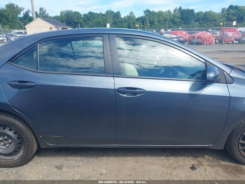 2017 Toyota Corolla Le VIN: 2T1BURHE3HC761351 Lot: 43000730