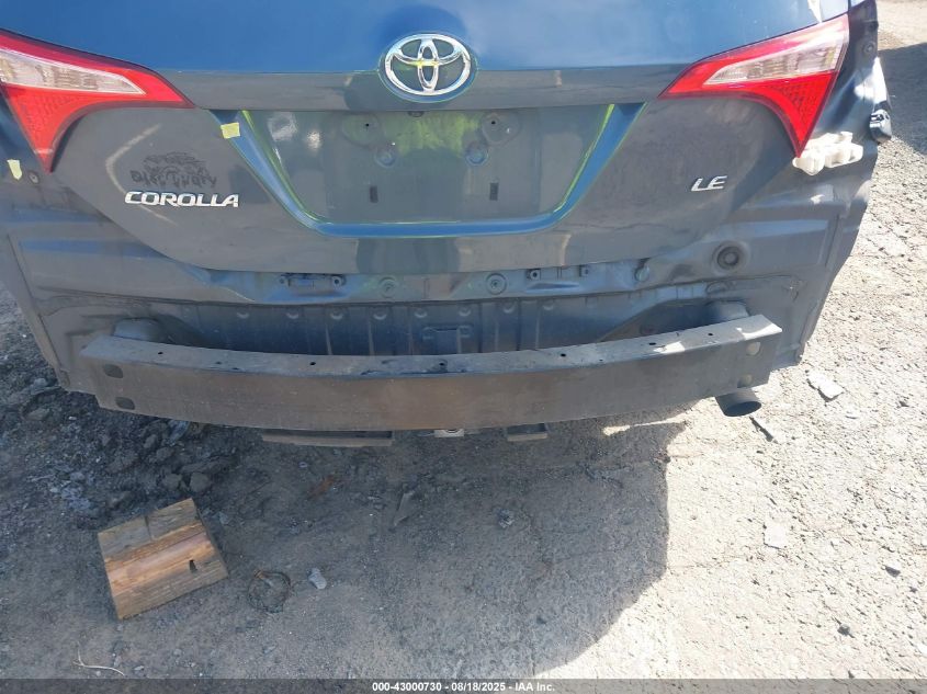 2017 Toyota Corolla Le VIN: 2T1BURHE3HC761351 Lot: 43000730