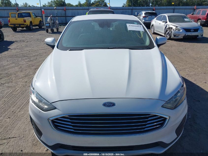 2019 Ford Fusion Hybrid Se VIN: 3FA6P0LU6KR143970 Lot: 43000864