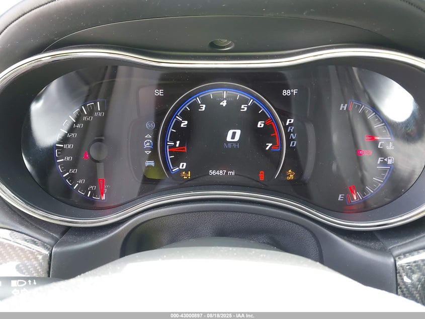 2017 JEEP GRAND CHEROKEE SRT 1C4RJFDJ6HC757456