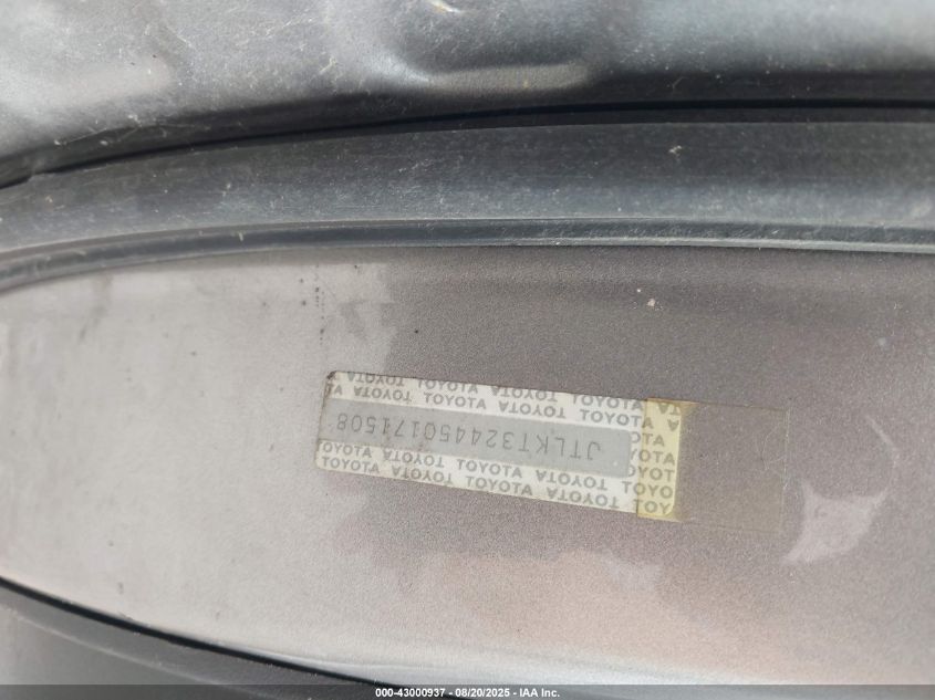 2005 Scion Xb VIN: JTLKT324450171508 Lot: 43000937