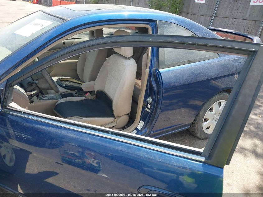 2001 Honda Civic Ex VIN: 1HGEM229X1L008318 Lot: 43000993