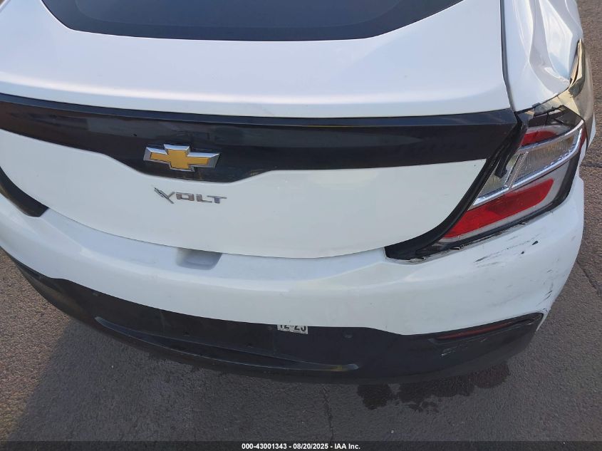 2017 Chevrolet Volt Premier VIN: 1G1RB6S57HU107640 Lot: 43001343