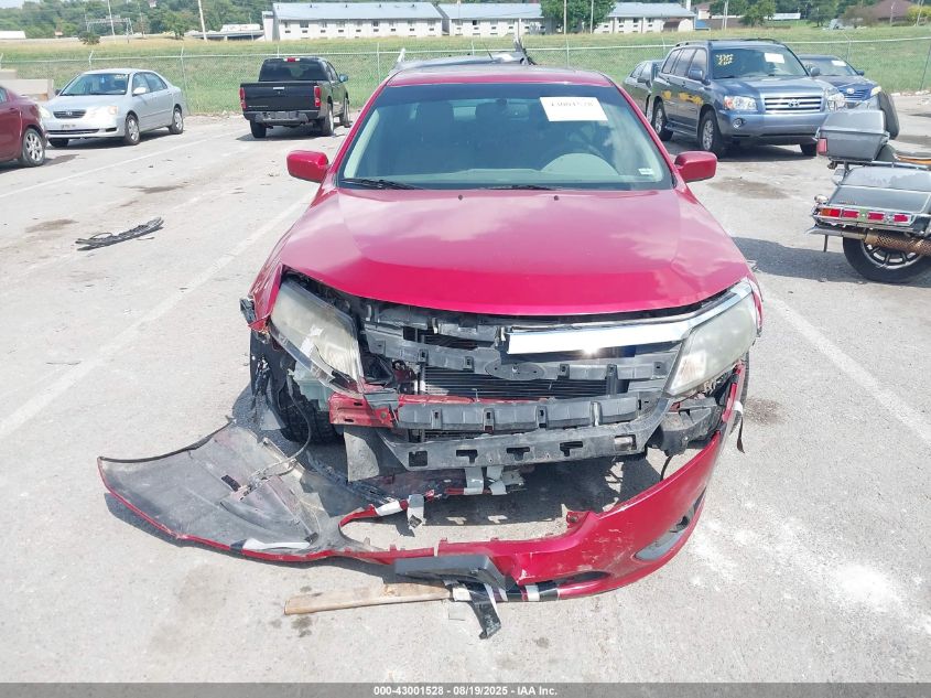 2010 Ford Fusion Se VIN: 3FAHP0HG3AR104327 Lot: 43001528