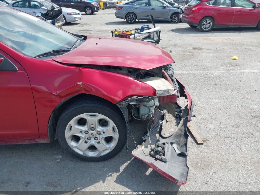 2010 Ford Fusion Se VIN: 3FAHP0HG3AR104327 Lot: 43001528