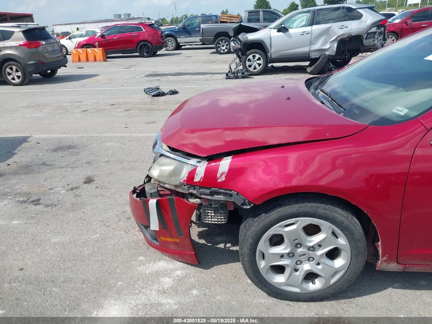 2010 Ford Fusion Se VIN: 3FAHP0HG3AR104327 Lot: 43001528