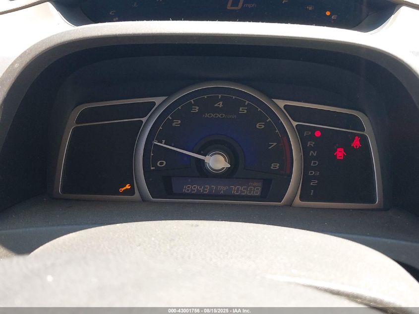 2007 Honda Civic Lx VIN: 1HGFA16547L081806 Lot: 43001756