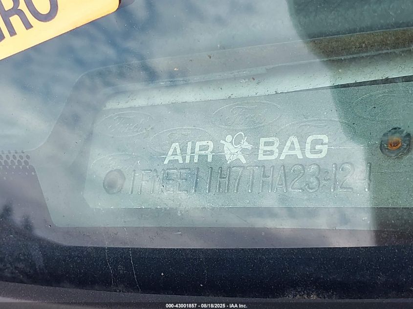 1996 Ford Econoline E150 VIN: 1FMEE11H7THA23424 Lot: 43001857