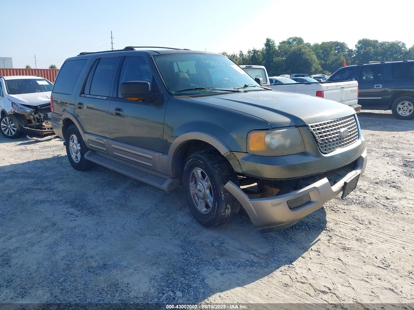 2003 Ford Expedition Eddie Bauer green other gasoline 1FMFU17L13LC04177 photo #1