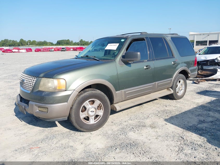2003 Ford Expedition Eddie Bauer green other gasoline 1FMFU17L13LC04177 photo #3