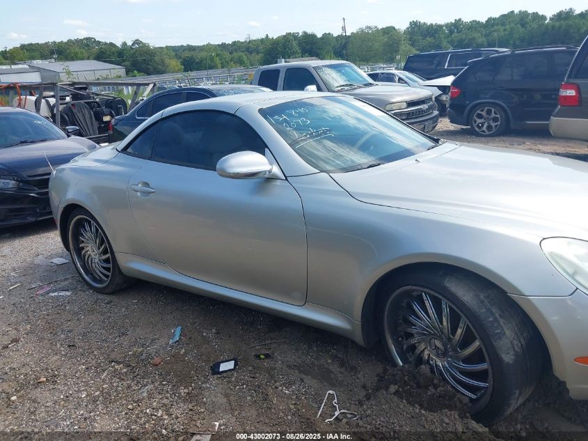 2003 Lexus Sc 430 VIN: JTHFN48Y230045750 Lot: 43002073