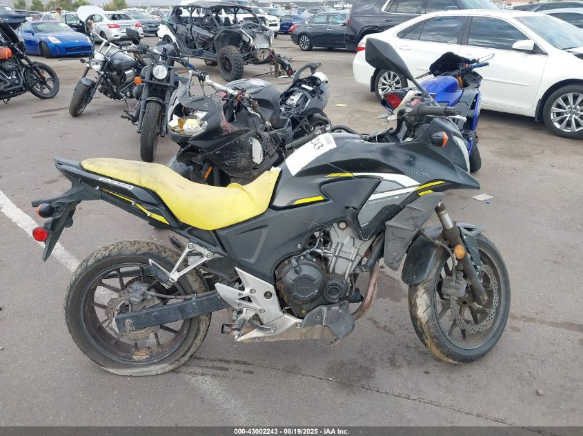 2015 Honda Cb500 X VIN: MLHPC4613F5200120 Lot: 43002243