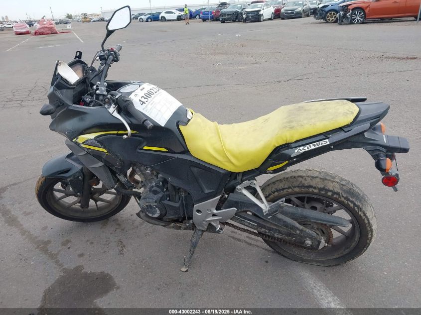 2015 Honda Cb500 X VIN: MLHPC4613F5200120 Lot: 43002243