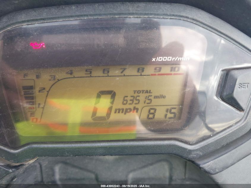 2015 Honda Cb500 X VIN: MLHPC4613F5200120 Lot: 43002243