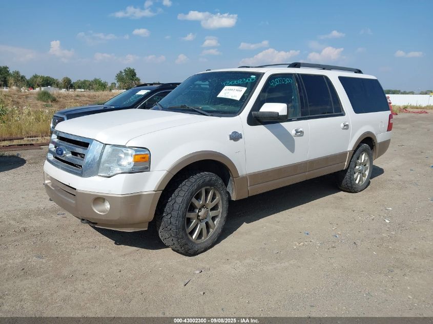 2012 Ford Expedition El King Ranch VIN: 1FMJK1J58CEF05401 Lot: 43002300