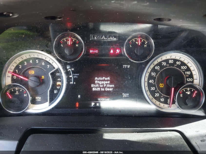 2017 RAM 1500 SPORT  4X2 6'4 BOX - 3C6JR6CT9HG750501