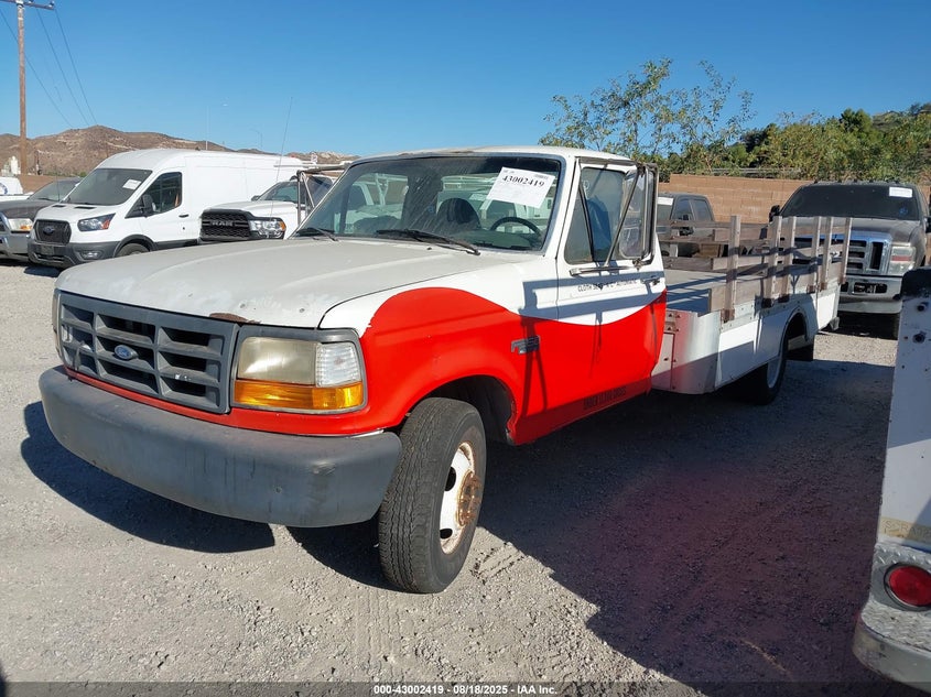 1997 Ford F-350 Chassis Xl VIN: 1FDKF37G5VEB50185 Lot: 43002419