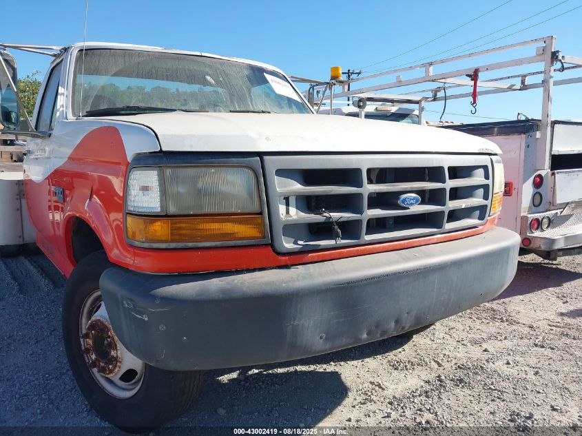 1997 Ford F-350 Chassis Xl VIN: 1FDKF37G5VEB50185 Lot: 43002419