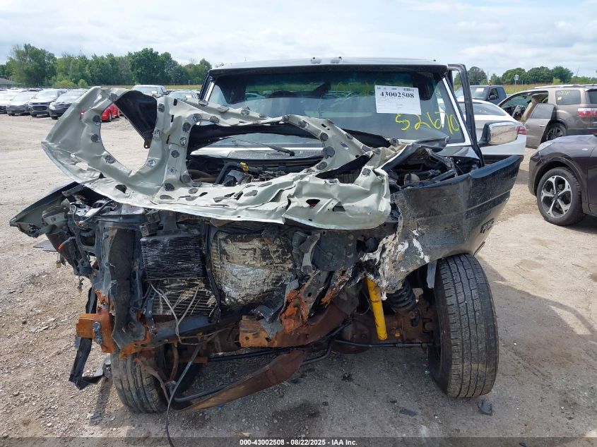 1996 Ford F150 VIN: 2FTEF14N5TCA21617 Lot: 43002508