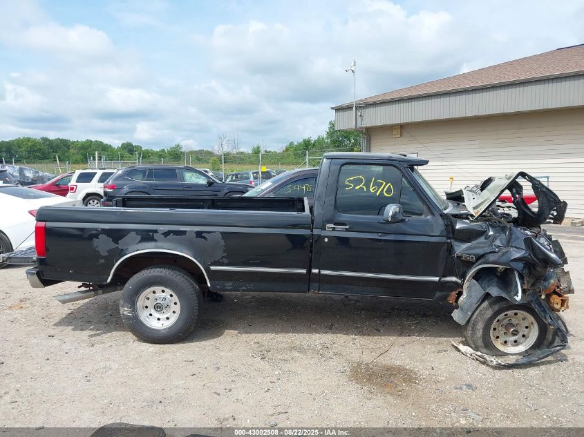 1996 Ford F150 VIN: 2FTEF14N5TCA21617 Lot: 43002508