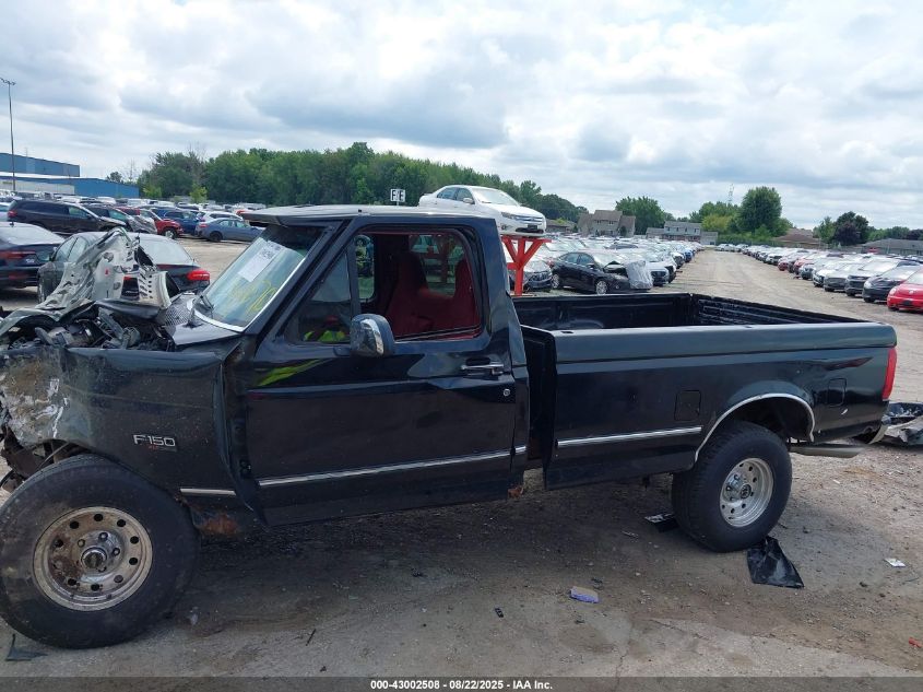 1996 Ford F150 VIN: 2FTEF14N5TCA21617 Lot: 43002508