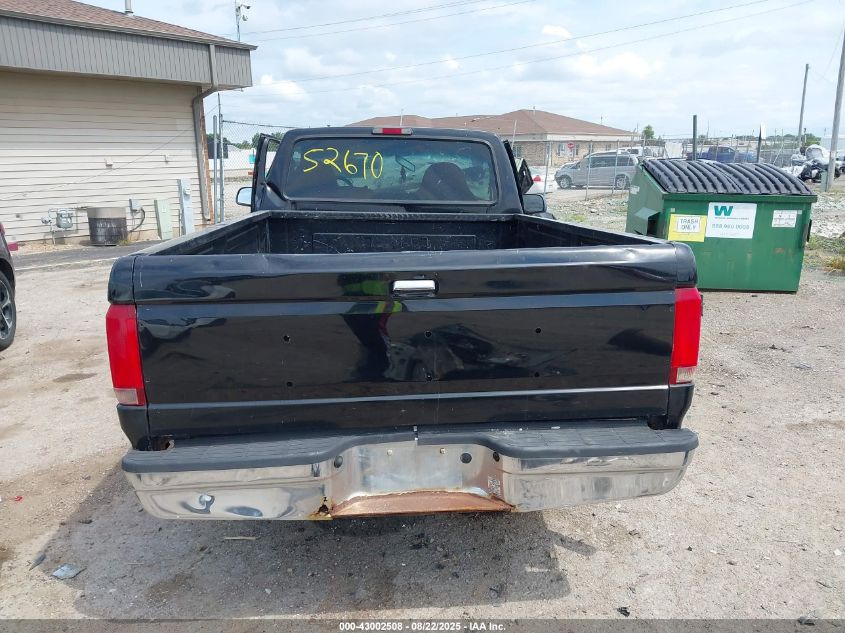 1996 Ford F150 VIN: 2FTEF14N5TCA21617 Lot: 43002508