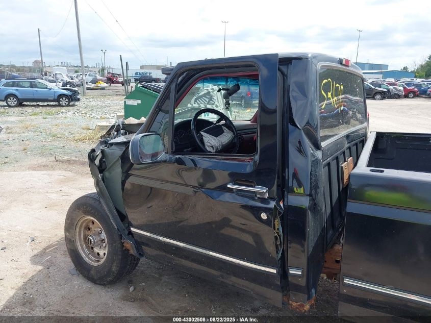 1996 Ford F150 VIN: 2FTEF14N5TCA21617 Lot: 43002508