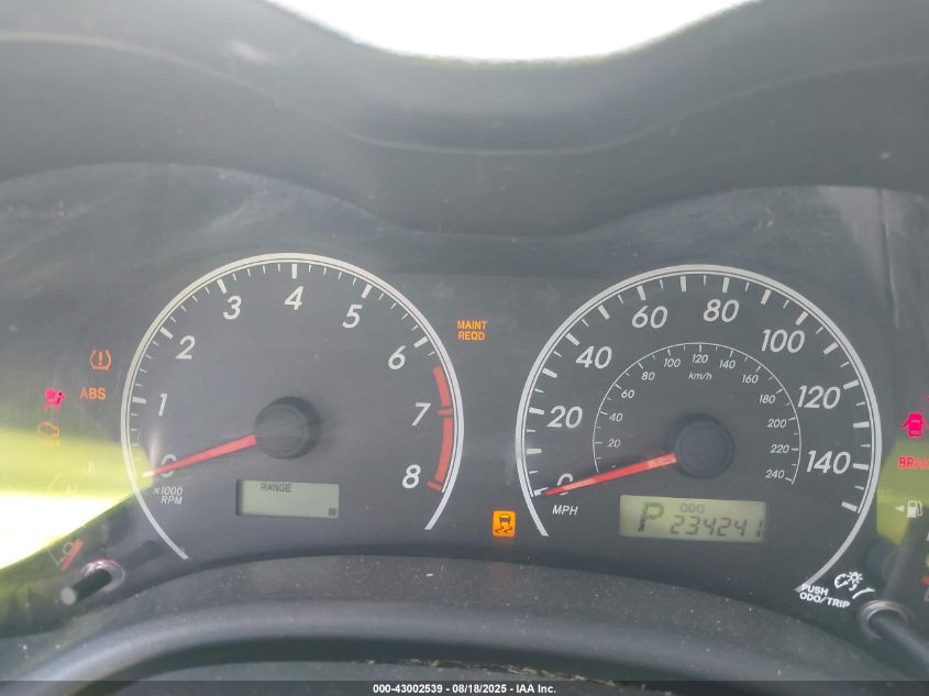 2011 Toyota Corolla Le VIN: 2T1BU4EE6BC539370 Lot: 43002539