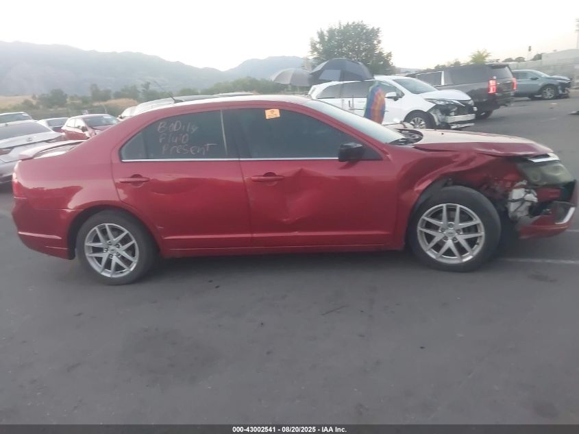 2011 Ford Fusion Sel VIN: 3FAHP0JG8BR292242 Lot: 43002541