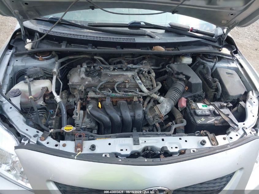 2009 Toyota Corolla Le VIN: 2T1BU40E29C047811 Lot: 43003425