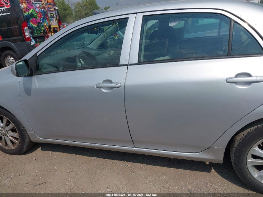 2009 Toyota Corolla Le VIN: 2T1BU40E29C047811 Lot: 43003425