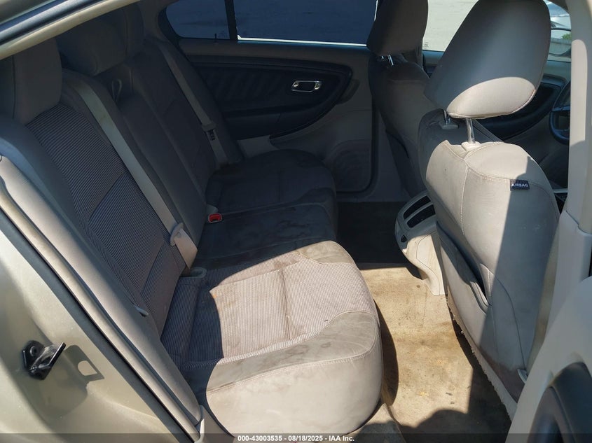 2011 Ford Taurus Sel VIN: 1FAHP2EW7BG163767 Lot: 43003535